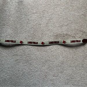 Smathers & Branson Louisville Cardinals  Needlepoint Belt